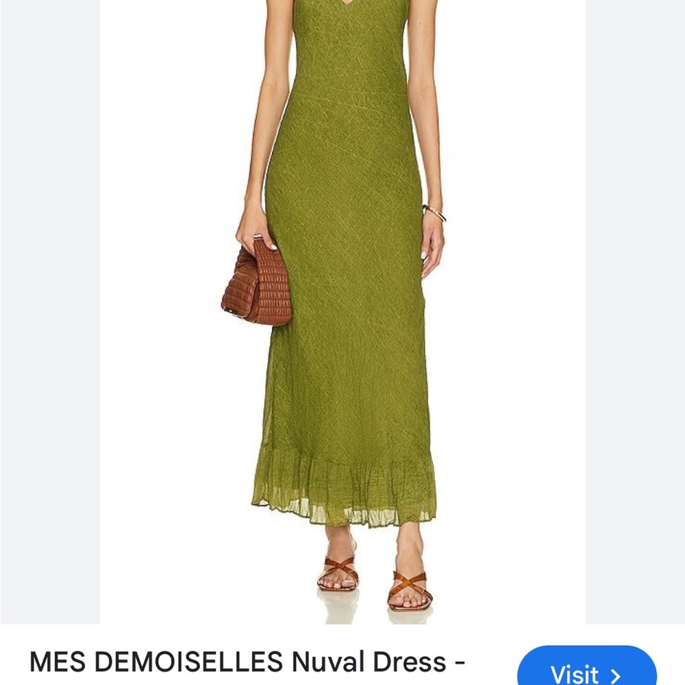 Mes Demoiselles Olive Maxi Dress